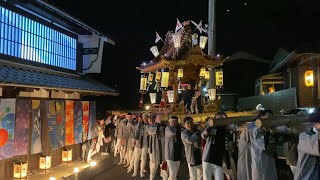 2023.11.2(木) 榛原秋祭り 太鼓台(東町稲荷/上之町/宮本) 宵宮渡御行列 奈良県宇陀市