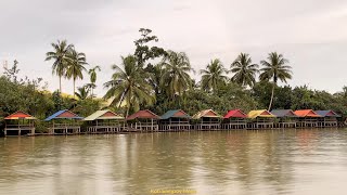 ជិះទូកទៅលេងទឹកហូបអាហារ និង ទិញទំនិញនៅតាមផ្លូវ