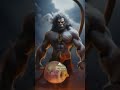 Hanuman ji powerful god # mems # trending # ytshorts # viral # hanuman # status # power #