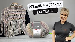 PELERINE VERBENA EM TRICÔ - VITORIA QUINTAL