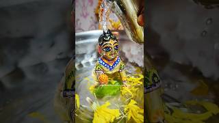 नित्य स्नान🥰❤️#shortsfeed #radhakrishna #shorts #viralvideo #youtubeshorts #krishna #laddugopal #yt