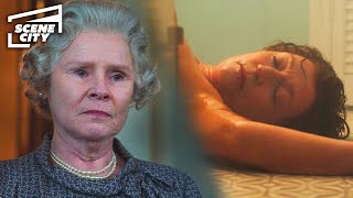 Margaret's Health Deteriorates | The Crown (Imelda Staunton, Lesley Manville)