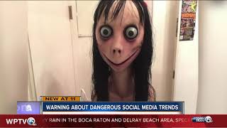 Parents warn about potentially deadly 'Momo Challenge' online
