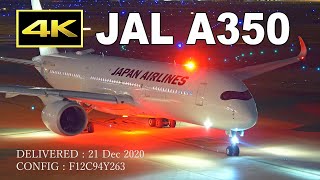 [4K] All fleet of Japan Airlines Airbus A350 at Fukuoak Airport / 福岡空港 JAL 日本航空 / Fairport