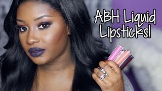 Anastasia Beverly Hills Liquid Lipsticks! (Review + Lip Swatches)