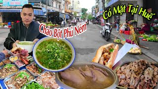 Ẩm Thực Phố TRẦN QUANG KHẢI: Cháo Bánh Canh Vịt Phủ Ném Lạ Lẫm Xứ Huế -Bánh Mì Ngon Phố Chợ Cuối Năm