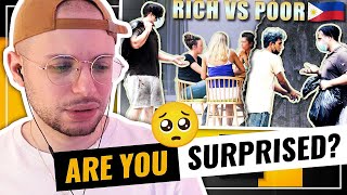 RICH VS POOR 😭 PULUBING FOREIGNER Social Experiment PHILIPPINES 🇵🇭 | HONEST REACTION
