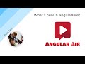 AngularAir - What’s new in AngularFire with David East