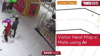 Visitor Heat Map in Malls using AI
