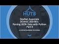 HUT 8 Techtorial - DevNet Associate DEVASC 200-901: Parsing JSON Data with Python 3 - Part II