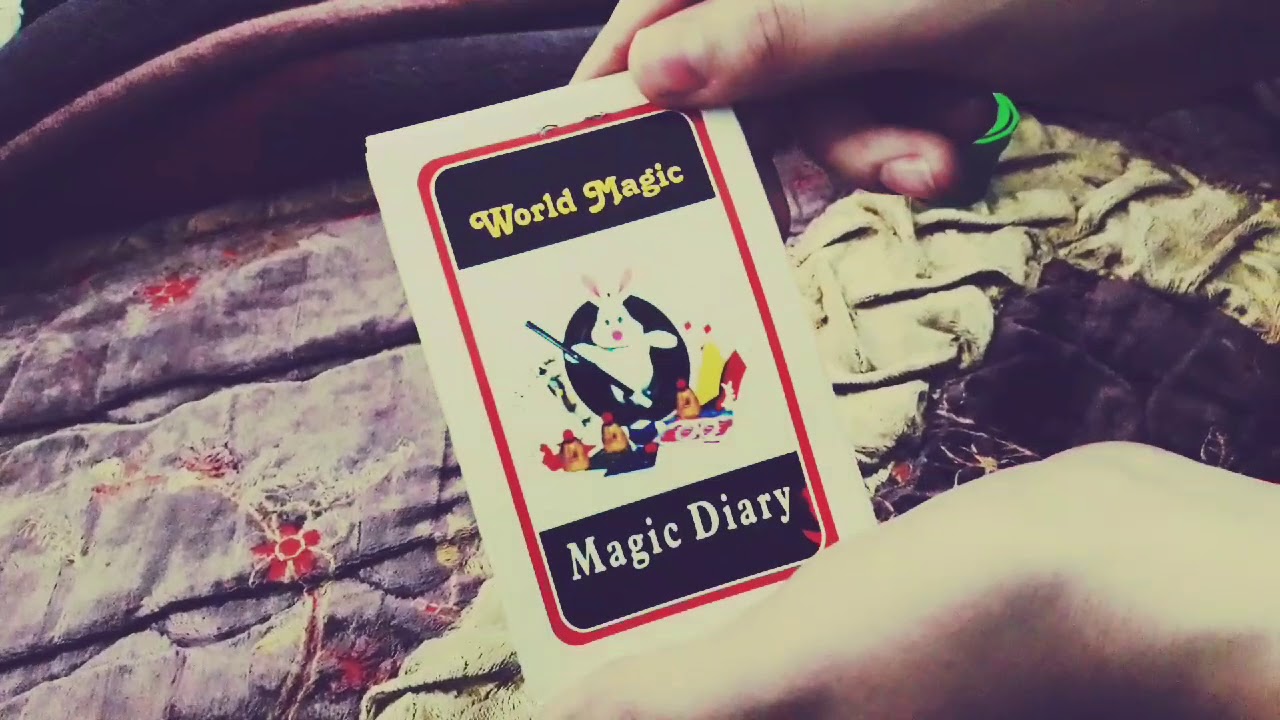 Showing Tricks With Magic Diary Shockingрџ Youtube