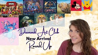 So many CUTE animals this week! | Diamond Art Club New Arrival Round Up