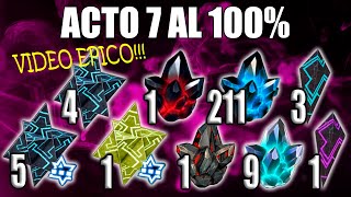 Apertura Acto 7 al 100% | 6 Estrellas Número 166 a 175 | Vídeo Épico| MCOC Vídeo 706