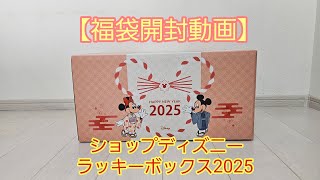 【福袋開封動画】ショップディズニーラッキーボックス2025