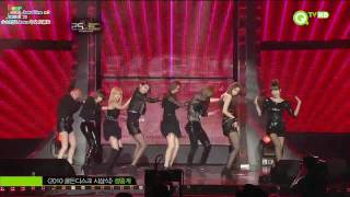 【中字】101209 SNSD Cut Pt. 1/2 @ 25th Golden Disc Awards