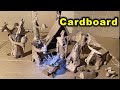 How To Make a CARDBOARD Christmas Scene!