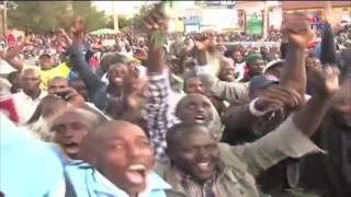 Eldoret residents cheer on Kipchoge in historic marathon win