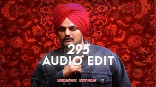 295 Ringtone - Sidhu Moose Wala「edit audio」