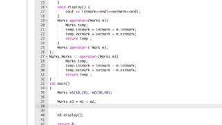 Overloading "-" Operator| Define Operator Function outside Class definition - Computer Aided Analys
