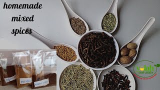 Homemade Mixed Spices | 100% Natural Spices