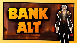 WOW how to setup a Banking Character | WOW Bank alt guide