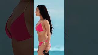 Shraddha Kapoor in a Hot Bikini | Pink Bikini | Tu Jhooti Mein Makkar | Filmstarday