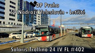 DP Praha - linka 59, Solaris Trollino 24 IV FL #402