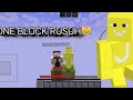 MAIN ONE BLOCK MCPE MALAH RUSUH😹 - ONEBLOCK SURVIVAL eps 1