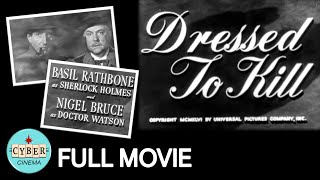 SHERLOCK HOLMES in DRESSED TO KILL • Mystery • Basil Rathbone • Nigel Bruce • 1946 • Full Movie • 14