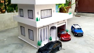 Diy House Design with Automatic Garage ,Car Parking