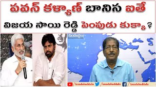 పవన్ కళ్యాణ్ బానిస ఐతే, విజయసాయిరెడ్డి జగన్ పెంపుడు కుక్క? | YCP Vijayasai Reddy Comments On Pawan |