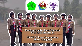 LOMBA BARIS BERBARIS TERBARU!!! PGM MTs MA'ARIF 11 SMAN 3 METRO