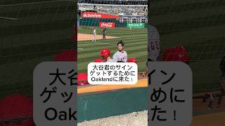 大谷翔平のサインボールを遂にゲット⁈ #エンゼルス #大谷翔平 #親子youtuber #アメリカ生活 #スマホ編集