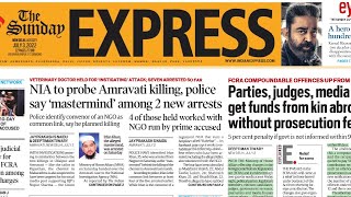 3rd July, 2022 || The Indian Express Newspaper Analysis || Today's newspaper Analysis