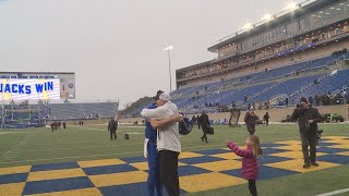 SDSU seniors savor final game at Dana J. Dykhouse Stadium in FCS Quarterfinal rout