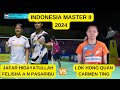 JAFAR HIDAYATULLAH/FELISHA A N PASARIB (INA) VS LOK HONG Q/CARMEN TING (MAS) | INDONESIA MASTER 2024