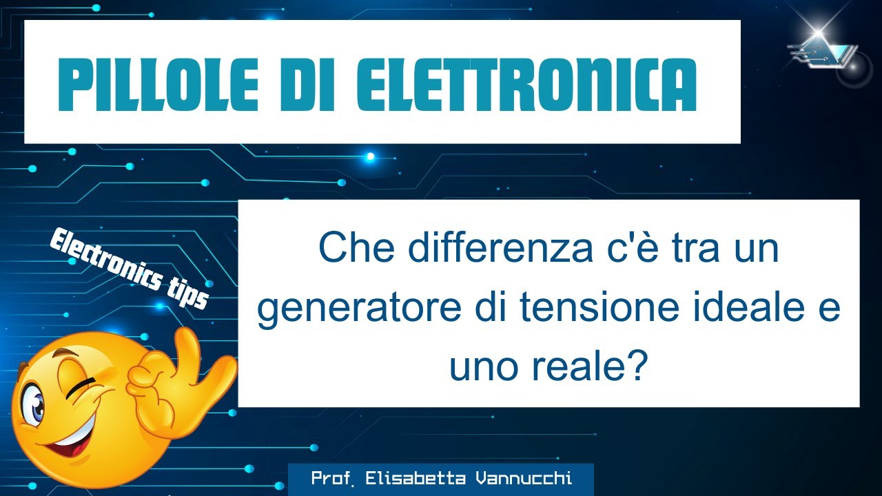 Che Differenza C'è Tra Un Generatore Di Tensione Ideale E Uno Reale ...