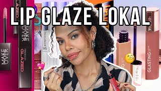 IS LOCAL LIP GLAZE GOOD?? (Wardah, Somethinc, Make Over, Luxcrime, LT Pro)