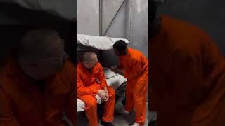 Inmate gets a reality check his first day in prison.