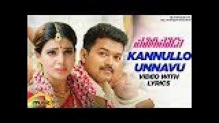 Kannullo Unnavu Video Song With Lyrics | Policeodu Telugu Movie | Vijay | Samantha