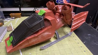 Customizing A 3D Printed GI Joe Classified Skyhawk Part 7