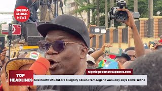 $9B Worth Of Gold Illegally Taken From Nigeria Annually, Femi Falana Makes Shocking Revelation