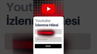 5 SANİYEDE YOUTUBE İZLENME ARTTIRMA ✅ Youtube İzlenme Hilesi 2024