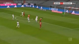 Robert Lewandowski goal vs Frankfurt | Bayern Munich vs Frankfurt | 1-0 |
