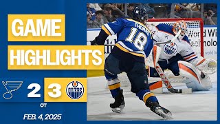 Game Highlights: Blues 2, Oilers 3 (OT)