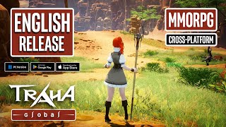 TRAHA GLOBAL Gameplay English Release - MMORPG PC, Mobile