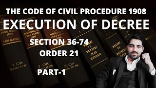 EXECUTION OF DECREE SECTION 36-74 & ORDER 21 OF CPC.  Execution of Decree, Civil Procedure Code-CPC