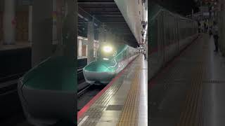 【東北新幹線】E5系上野駅入線シーン