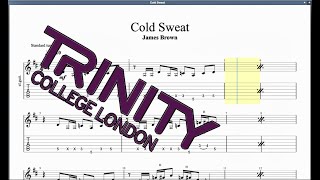 Cold Sweat Trinity Grade 4 Guitar