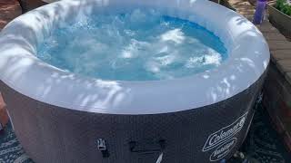 Coleman Inflatable Spa Hot Tub from Walmart. Havana. Review by Mr Tims